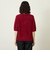 GREY LABEL ウールファーハーフスリーブニット
