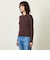 GREY LABEL ニットポロカーディガン