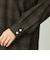 GREY LABEL チェックオープンカラーシャツ