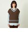 GREY LABEL チルデンニットベスト