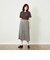 GREY LABEL チェックプリーツスカート
