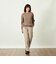 GREY LABEL ウールカシミヤケーブルニット