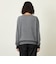 GREY LABEL ウールカシミヤバイカラーニット