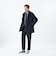 バックコーティングツイル WELLINGHTON（ウェリントン）middle button through パデッド