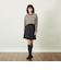 GREY LABEL ラップミニスカート
