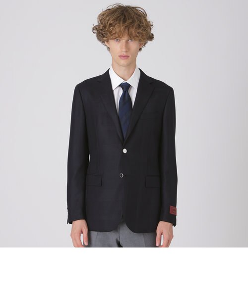 美品✨ブラックレーベルクレストブリッジ テーラード ジャケット メタルボタン シャドークレストブリッジチェックブレザー｜ブルーレーベルブラック