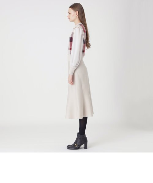 BLUE LABEL　チェックジャカードニットセットアップワンピース BLUE LABEL CRESTBRIDGE（ブルーレーベルクレストブリッジ）の