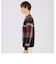 クレストブリッジチェックジャカードニット