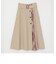 ハイカウントフラノトレンチスカート