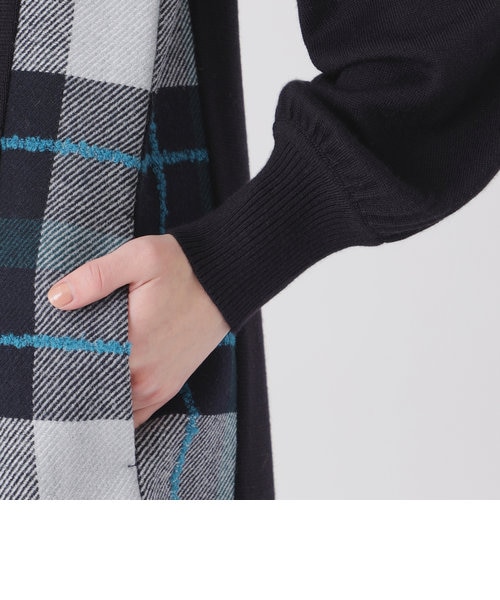 ミラノリブニットワンピース｜ブルーレーベルブラックレーベルクレスト