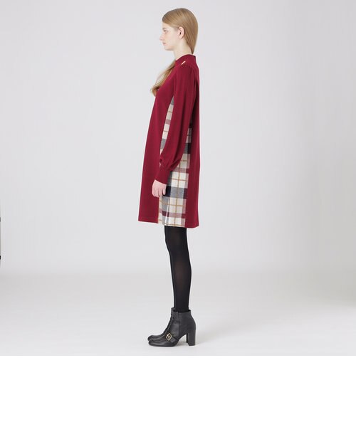 BLUE LABEL CRESTBRIDGE ミラノリブニットワンピース ミラノリブニットワンピース｜ブルーレーベルブラックレーベルクレスト