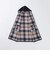 クレストブリッジチェックリバーシブルダンボールコーディガン