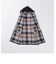 クレストブリッジチェックリバーシブルダンボールコーディガン