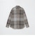 ハイゲージジャージークレストブリッジチェックシャツ
