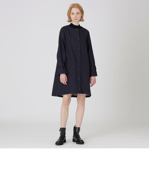 クレストブリッジチェックリバーシブルコート｜ブルーレーベルブラック