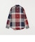麻混クレストブリッジチェックシャツ
