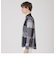 麻混クレストブリッジチェックシャツ