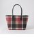 クレストブリッジチェックPVCトート