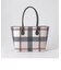 クレストブリッジチェックPVCトート