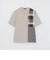 パッチワークハニカムTシャツ
