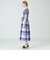 【限定カラーあり】クレストブリッジチェックソフティーボイルキャミソールドレス