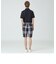 クレストブリッジチェックサッカーショートパンツ