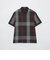 【WEB限定】ブラックチェックポロシャツ