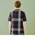 【WEB限定】ブラックチェックTシャツ
