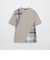 スラントパッチワークTシャツ