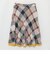 シルキータフタ×クレストブリッジチェックリバーシブルスカート
