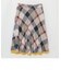 シルキータフタ×クレストブリッジチェックリバーシブルスカート