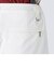 シェルタリングホワイトストレッチツイルショートパンツ
