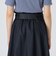 シャンブレーストレッチツイルトレンチスカート