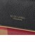クレストブリッジチェックPVCメタルライン長財布