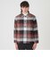 クレストブリッジチェックパデッドシャツアウター