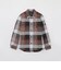 クレストブリッジチェックパデッドシャツアウター