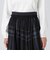 クレストブリッジチェックドビーカラーペン5WAYチュールスカート