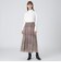 クレストブリッジチェックドビーカラーペン5WAYチュールスカート
