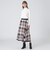 クレストブリッジチェックドビーカラーペン5WAYチュールスカート