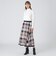 クレストブリッジチェックドビーカラーペン5WAYチュールスカート