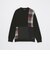 クレストブリッジチェックパッチワークニット