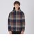 バックキルトクレストブリッジチェックパーカー