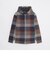 バックキルトクレストブリッジチェックパーカー