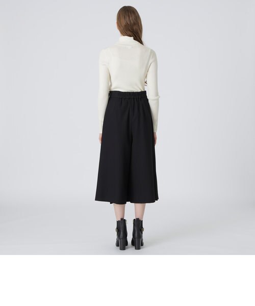 BLUE LABEL　CRESTBRLDGE ウールライクツイルガウチョパンツ 限定】ウールライクツイルガウチョパンツ｜ブルーレーベル