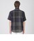ドライタッチメッシュチェックシャツ