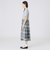 【美人百花コラボ】クレストブリッジチェックチュールニットセットアップ