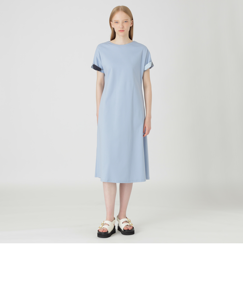 BLUE LABEL CRESTBRIDGE コンパクトクリアーポンチドレス 黒 BLUE LABEL / BLACK LABEL CRESTBRIDGE｜コンパクトポンチカラー