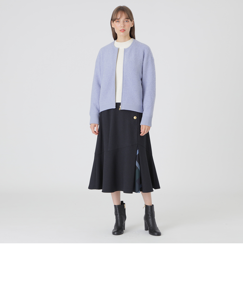 ウールブークレーニットブルゾン BLUE LABEL CRESTBRIDGE（ブルーレーベルクレストブリッジ）の「ウール