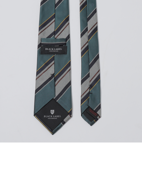 カラーレジメンタルタイ｜ブルーレーベルブラックレーベルクレスト