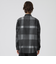 デニムライククレストブリッジチェックシャツ